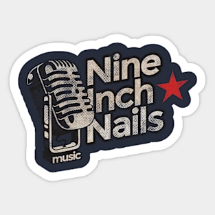 Nine Inch Nails Vintage Sticker